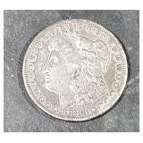 Silver Morgan $1 Dollar Coin