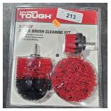 3 pc Scrub Brush Cleaning Set