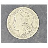 Silver Morgan $1 Dollar Coin