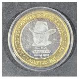 0.6 OZ   .999 Center Silver Casino Strike