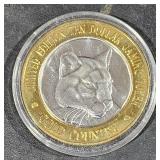 0.6 OZ   .999 Center Silver Casino Strike