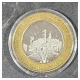 0.6 OZ   .999 Center Silver Casino Strike