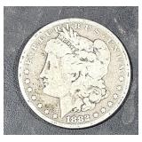 Silver Morgan $1 Dollar Coin