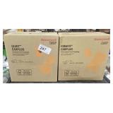 2 Honeywell firm fit ear plugs