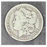 Silver Morgan $1 Dollar Coin