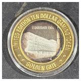 0.6 OZ   .999 Center Silver Casino Strike