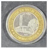 0.6 OZ   .999 Center Silver Casino Strike