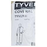 2 lots of 12 Tyvek protective coveralls 4X