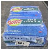 2 6 packs Scotch-Brite zero scratch pads