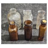 Collection of Vintage Bottles