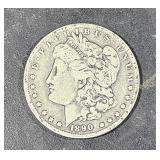 Silver Morgan $1 Dollar Coin