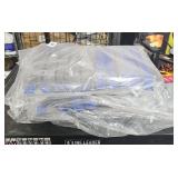 Disposable single use face shields