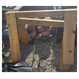 2 saw horses