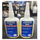 2 Loctite 404 instant adhesive
