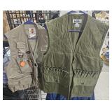 2 bird hunting vests