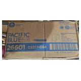 1 case Pacific Blue toilet paper