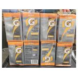 (8) 10 pack Gatorade orange thirst quencher powder