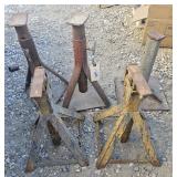 5 antique jack stands