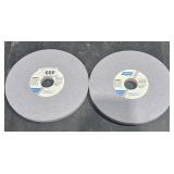 2 Norton grinding wheels