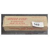 Speed Vise V-Grove jaw plates