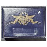 US Mint 2000  (5) State Quarters Gold Toned in