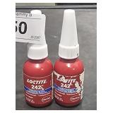 2 Loctite thread loctite