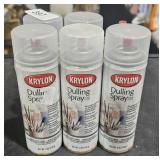 6 Krylon dulling spray