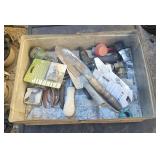 Gardening supplies in metal case