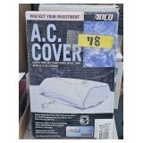 RV air conditioner cover