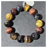 Tiger Eye Stone Bracelet Stretchy