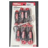 Hyper-Tough 7 piece screw driver set