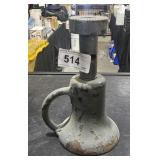 Antique cast iron screw jack