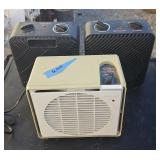 3 portable room heaters