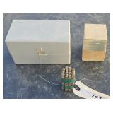 3 sets steel hand stamps