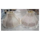 2 lamp shades