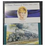 (2) Commemorative Coins - 1996 $5 "Big Boy"  &