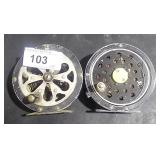 (2) Vintage Fishing Reels - Pflueger Sal-Trout