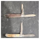 2 pocket knives