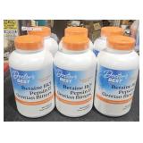 6 betaine HCI pepsin and gentain bitters