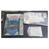 Bag of Used Stamps, New Stamps, "Frontiersman"