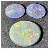 3 Gem Stones Flat Back