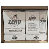 1 case Gatorade zero sugar thirst quencher powder