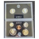 2021 US Mint Silver Proof - 5 Mixed Coins 2 Silver