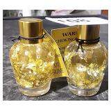 2 Lots of 1 ea Vials of Gold Flakes