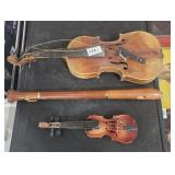 As Is Violin and Small Display Violin Plus Wood