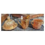 3 Lots of 1 ea Marigold Carnival  - Pitcher, 2