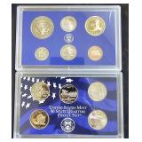 2005 US Mint Proof Set -6 Coins & 5 State Quarters