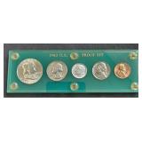 1963 US Proof Set  w/   Silver Coins