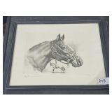 Framed Print "Regret" Only Philly to Win The Derby