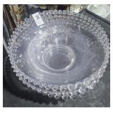 5 lots of 1 ea Large Etched Candlewick Bowls 12" A